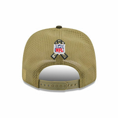 Detroit Lions 2025 NFL Salute to Service 9SEVENTY Trucker Snapback Cap Olive - Taass on sale