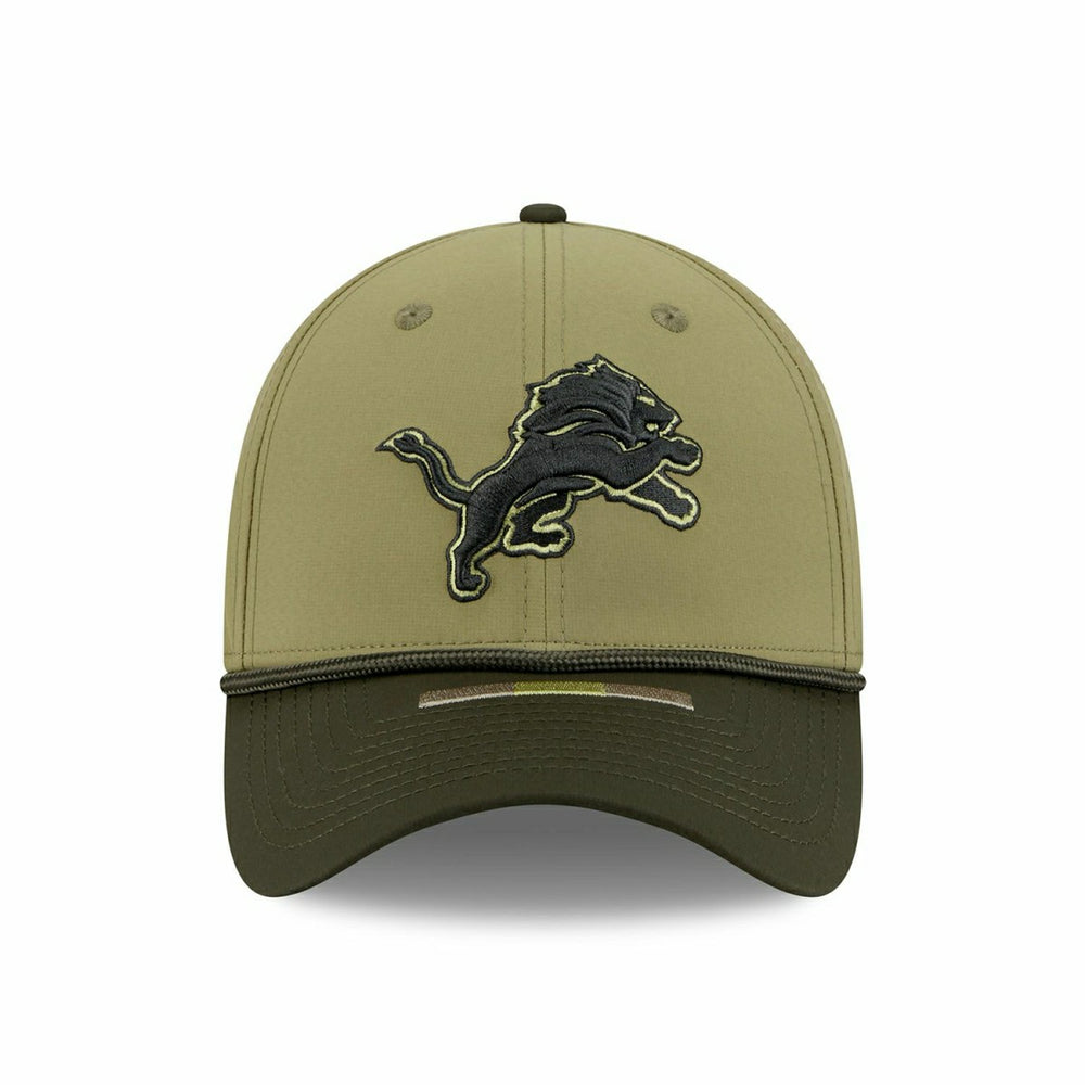 Detroit Lions 2025 NFL Salute to Service 39THIRTY Flex Cap Olive - Taass sale