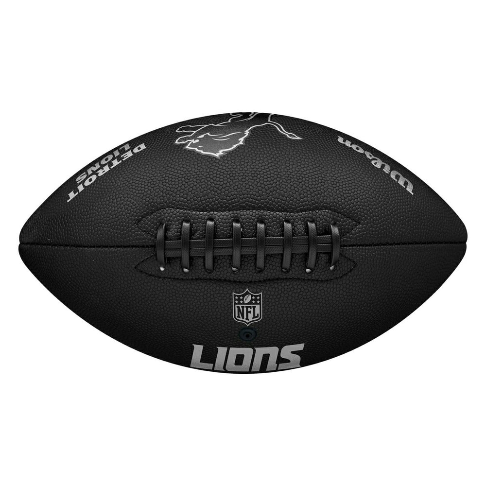 Detroit Lions Wilson Metallic Premiere Full Size NFL Football - Taass Online