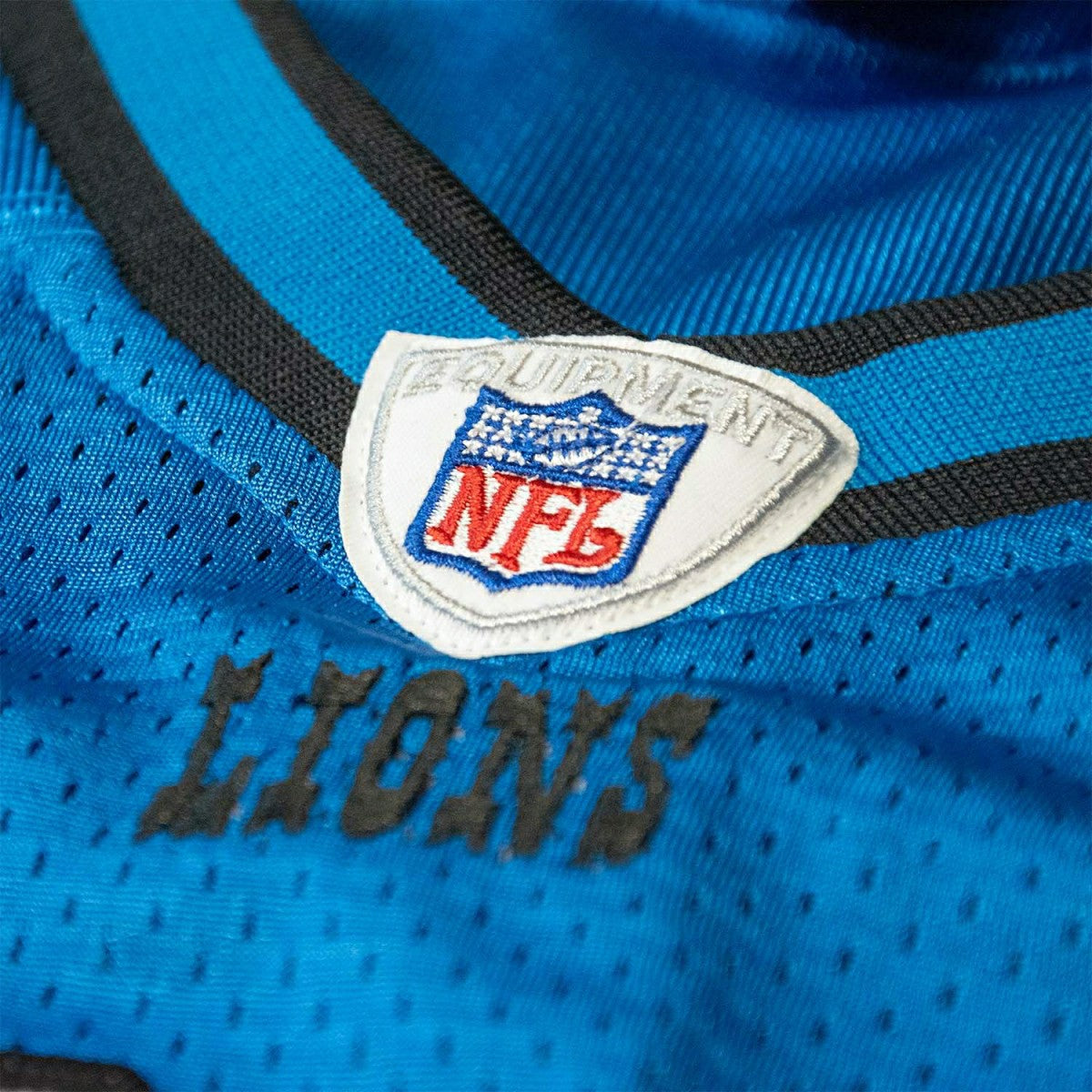 Calvin Johnson #81 Detroit Lions 2007 Authentic Throwback NFL Jersey Blue - Taass on sale