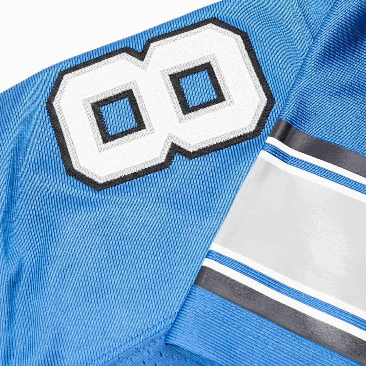 Calvin Johnson #81 Detroit Lions 2007 Authentic Throwback NFL Jersey Blue - Taass on sale