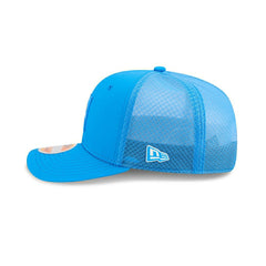 Detroit Lions 2025 NFL On-Field Sideline 9SEVENTY Trucker Snapback Cap Blue - Taass for sale