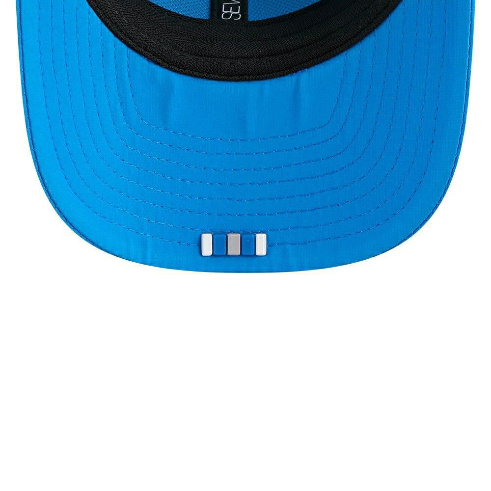 Detroit Lions 2025 NFL On-Field Sideline 9SEVENTY Trucker Snapback Cap Blue - Taass for sale