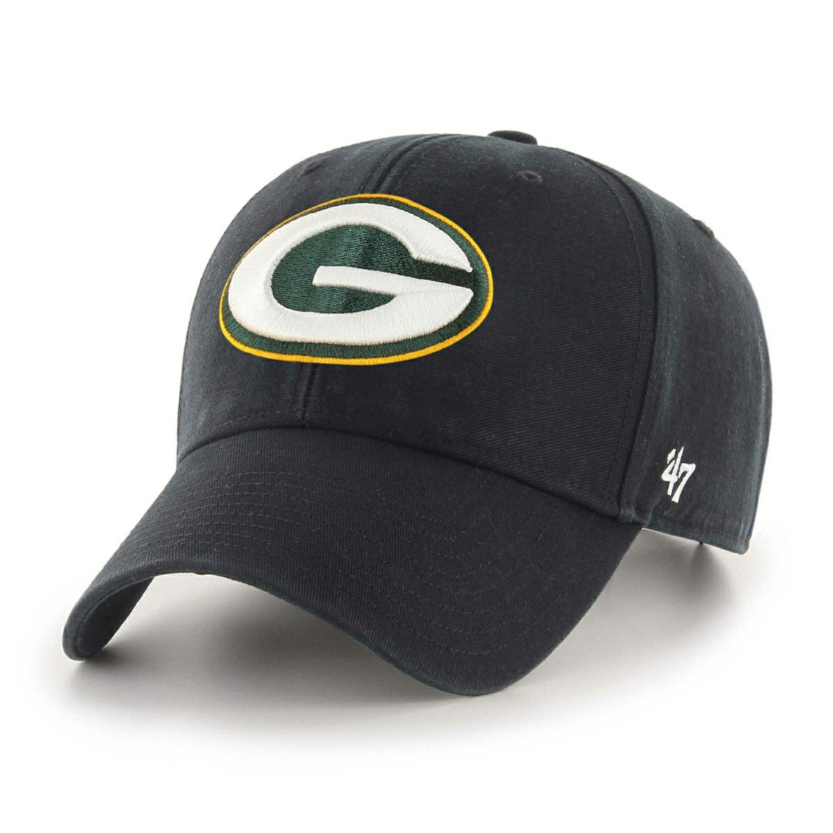 Green Bay Packers '47 MVP Legend Adjustable NFL Cap Black - Taass on sale