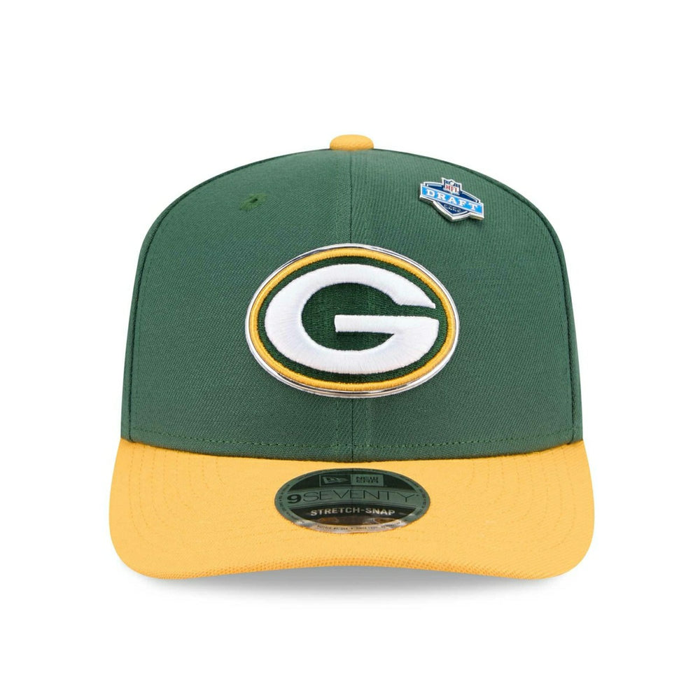Green Bay Packers 2026 NFL Draft 9SEVENTY Stretch-Snap Cap - Taass for sale