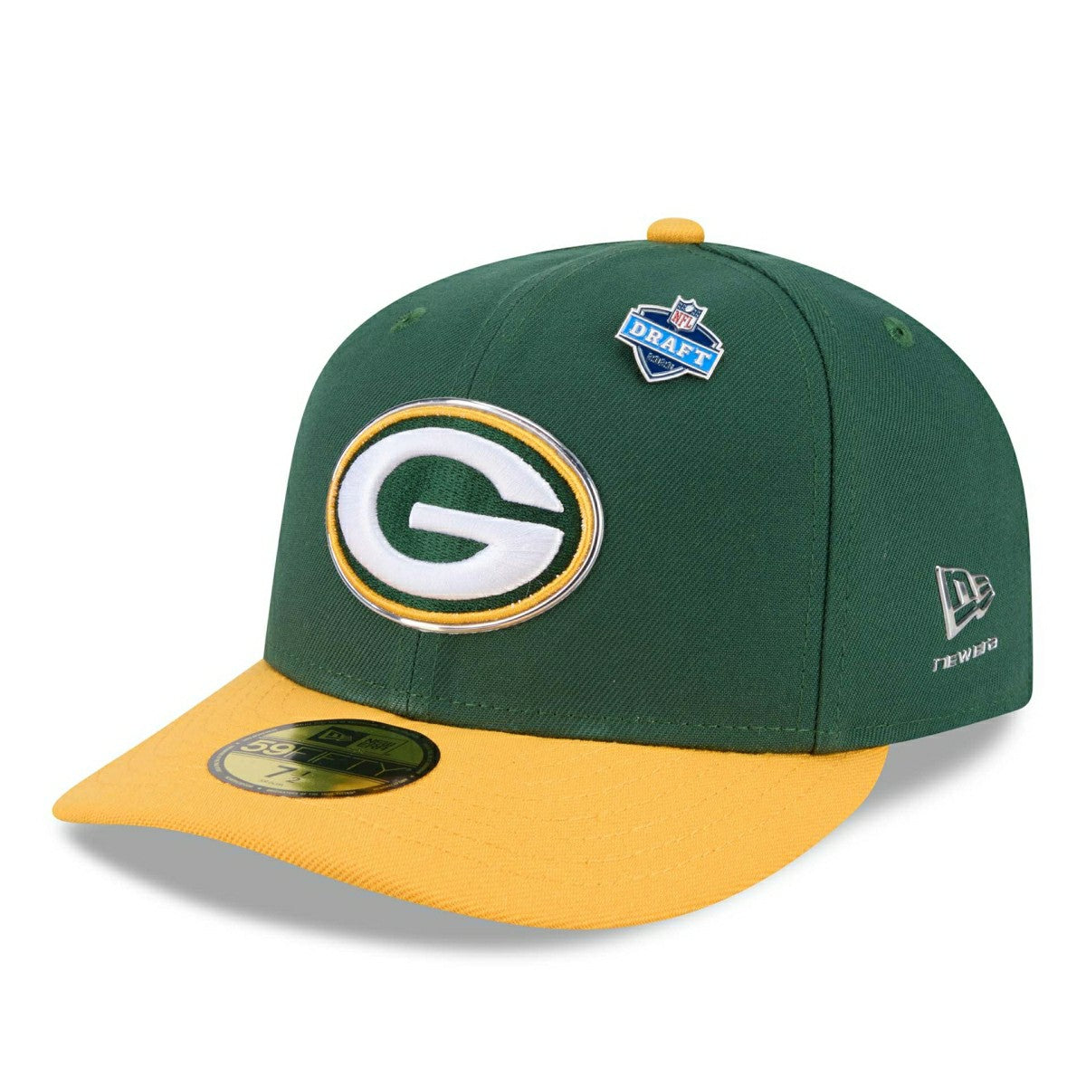 Green Bay Packers 2026 NFL Draft Pre-Curved 59FIFTY Fitted Cap - Taass Online