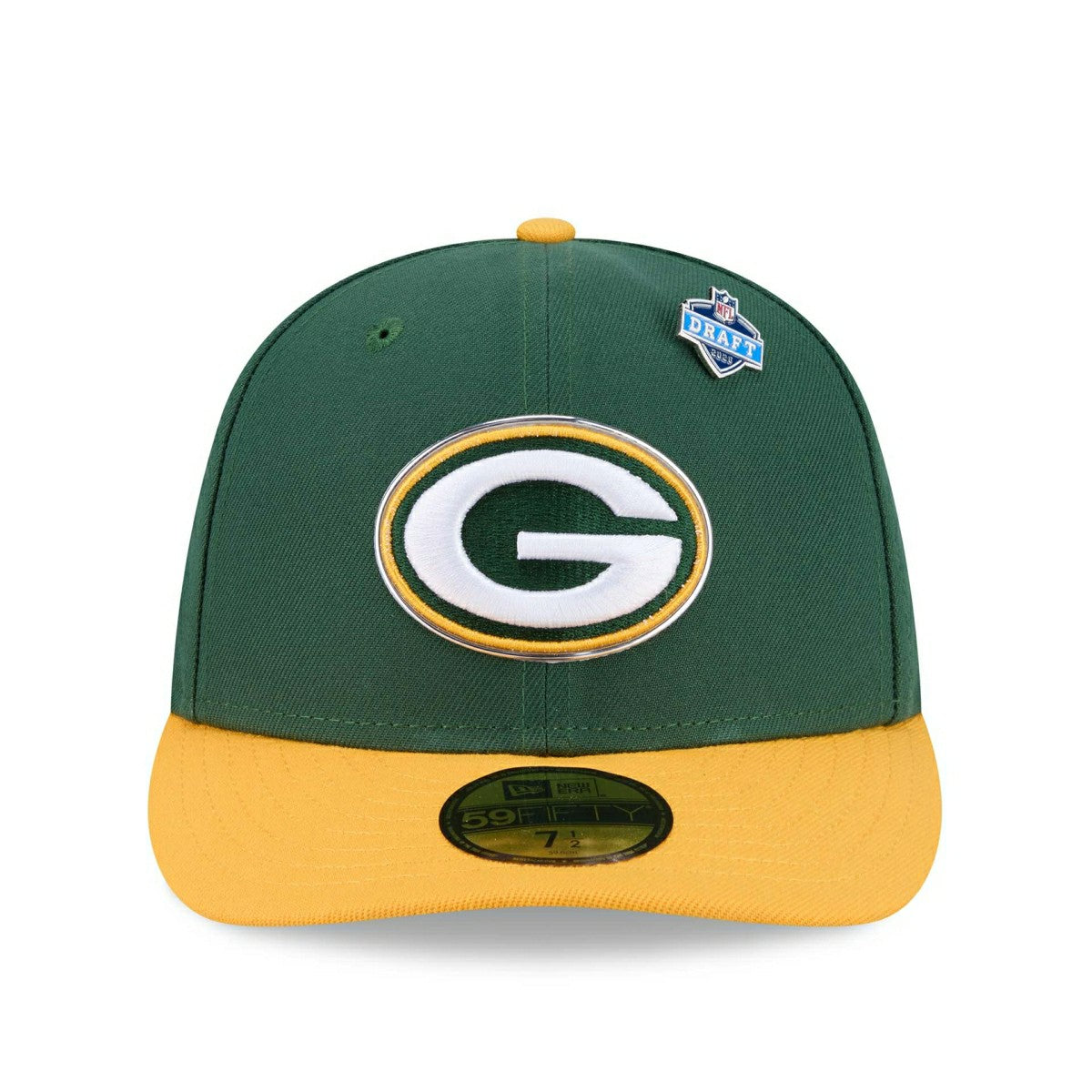 Green Bay Packers 2026 NFL Draft Pre-Curved 59FIFTY Fitted Cap - Taass Online