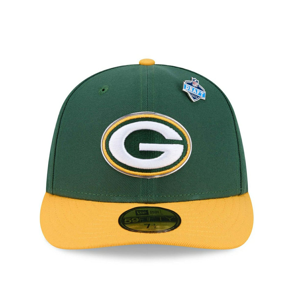 Green Bay Packers 2026 NFL Draft Pre-Curved 59FIFTY Fitted Cap - Taass Online