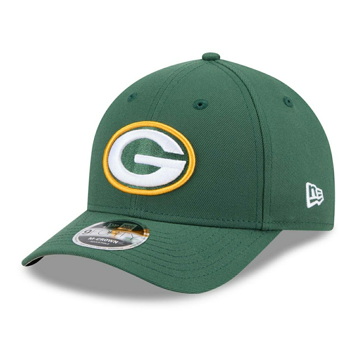 Green Bay Packers NFL Team Logo New Era 9FORTY M-Crown Snapback Cap Green - Taass discount
