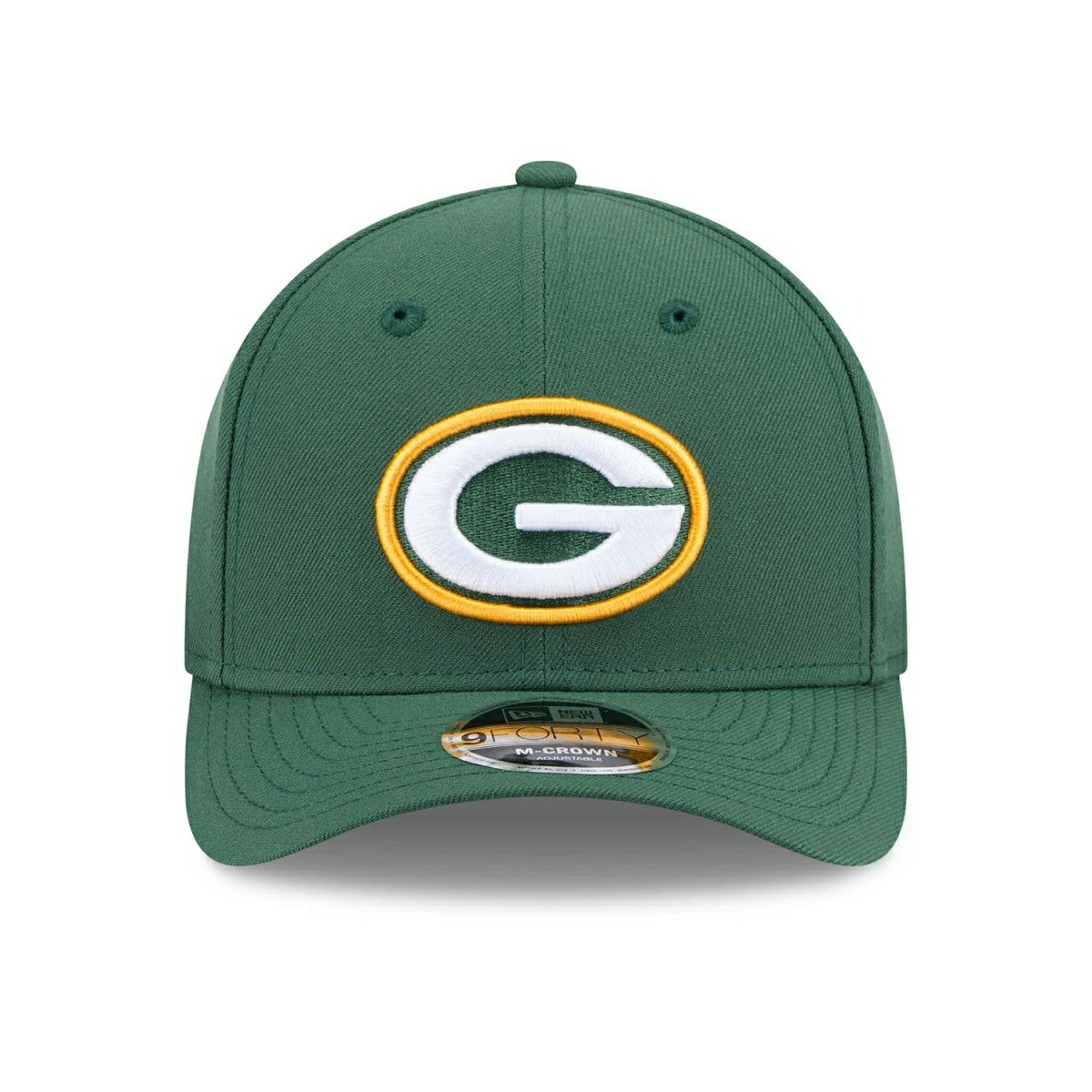 Green Bay Packers NFL Team Logo New Era 9FORTY M-Crown Snapback Cap Green - Taass discount