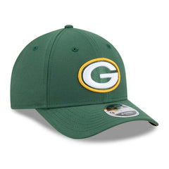 Green Bay Packers NFL Team Logo New Era 9FORTY M-Crown Snapback Cap Green - Taass discount