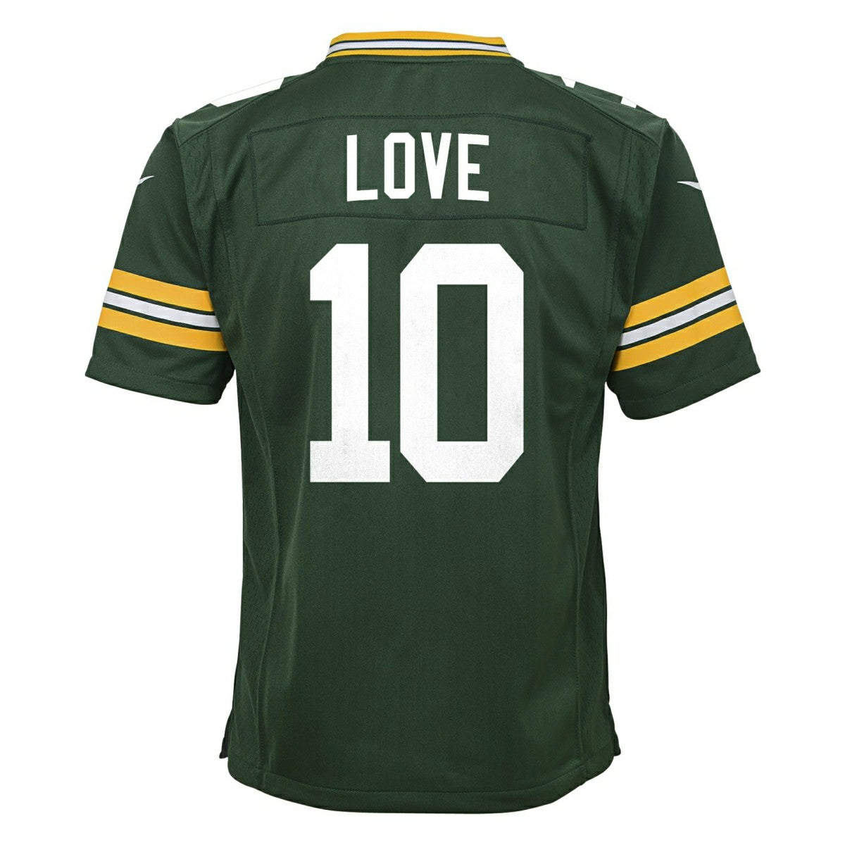Jordan Love #10 Green Bay Packers Game NFL Jersey Green (YOUTH) - Taass US