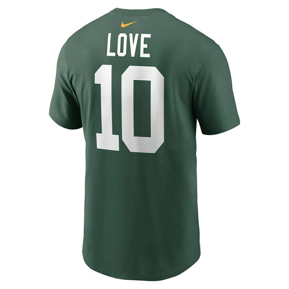 Jordan Love #10 Green Bay Packers Nike Player NFL T-Shirt Green - Taass Online