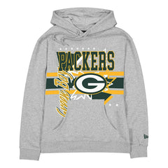 Green Bay Packers Sport Classics Oversized NFL Hoodie Gray - Taass discount