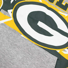 Green Bay Packers Sport Classics Oversized NFL Hoodie Gray - Taass discount