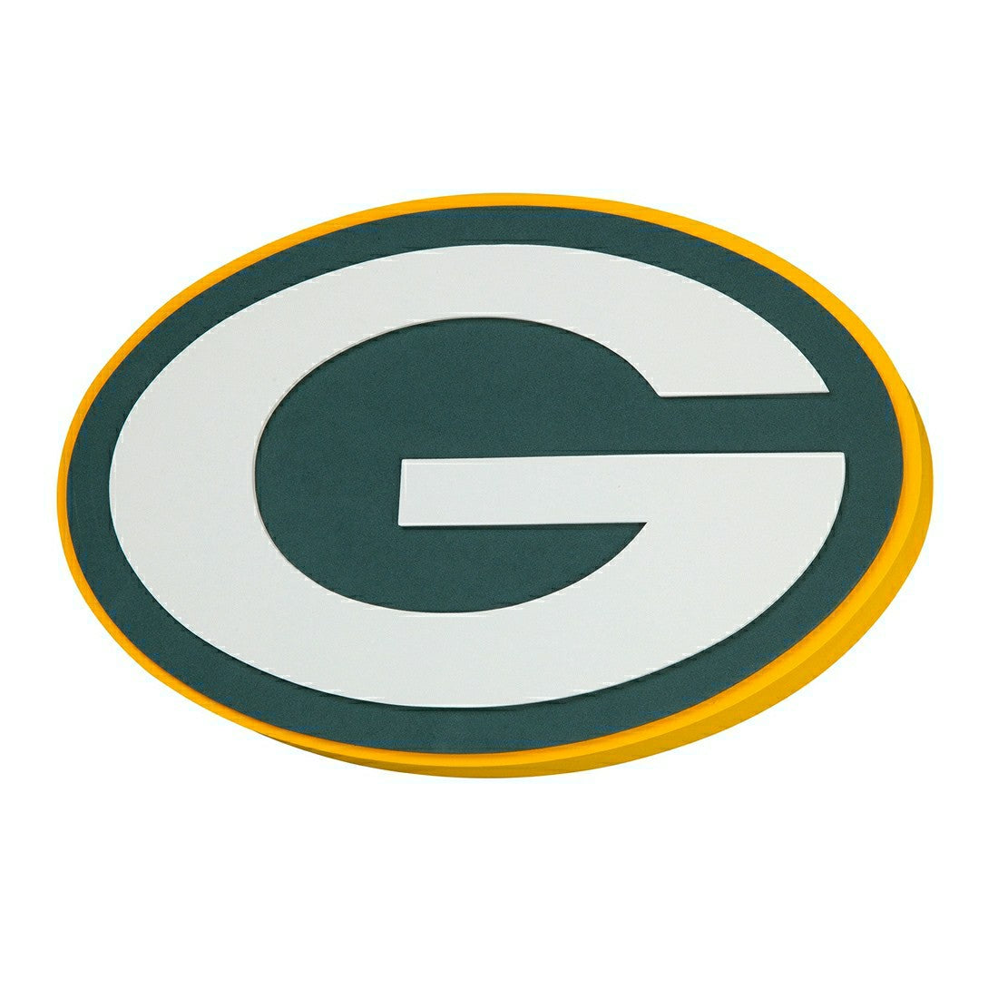 Green Bay Packers NFL 3D Foam Logo Wall Sign - Taass on sale