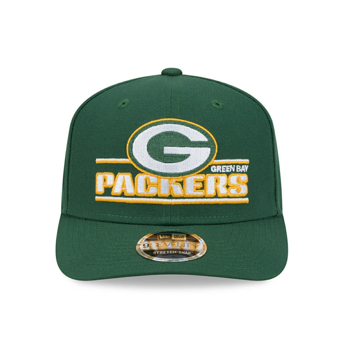 Green Bay Packers NFL Stated 9SEVENTY Stretch-Snap Cap Green - Taass discount