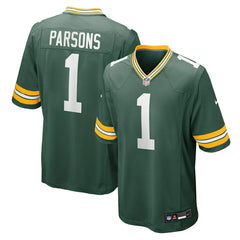 Micah Parsons #1 Green Bay Packers Nike Game NFL Jersey Green - Taass on sale