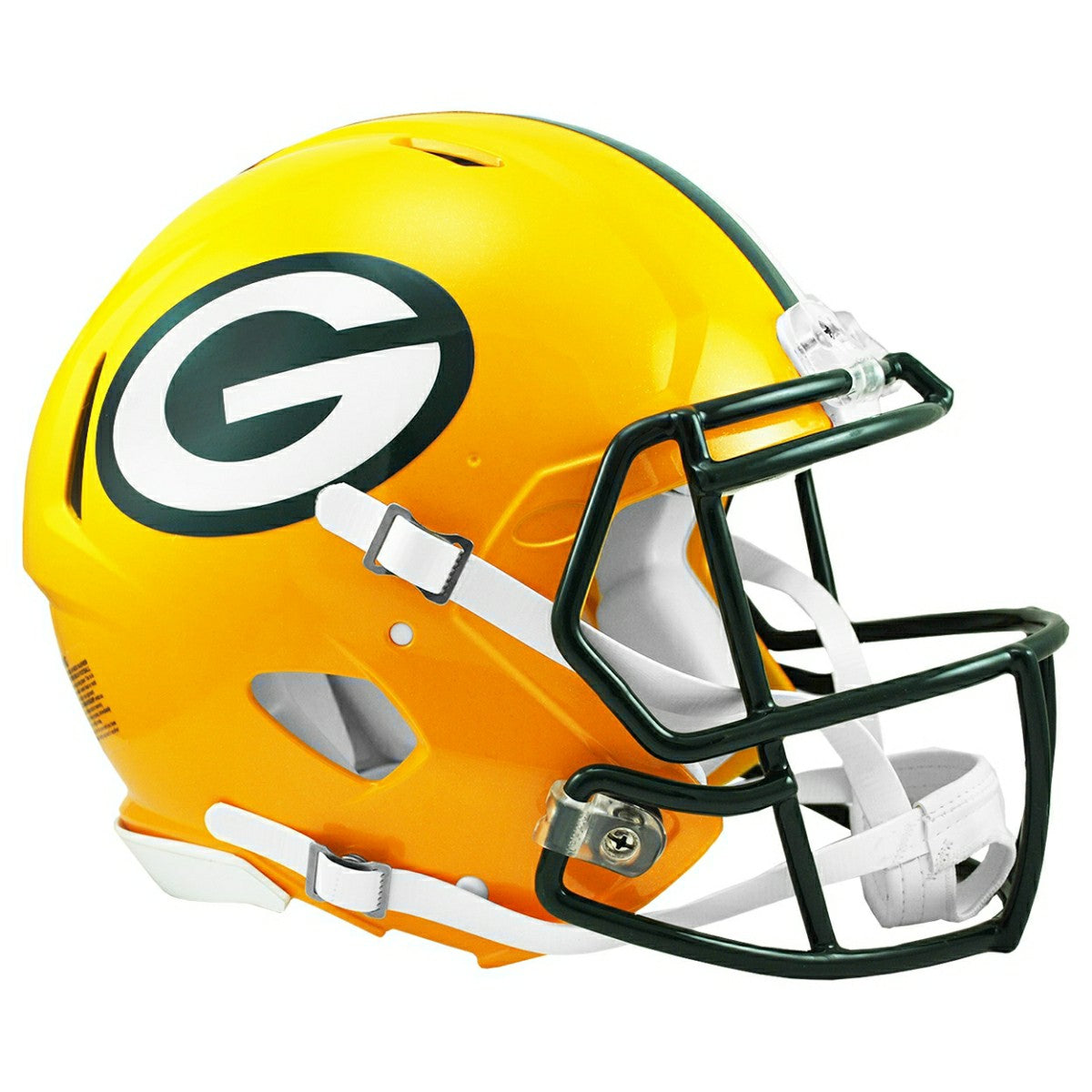 Green Bay Packers Riddell Authentic NFL Speed Full Size Helmet - Taass for sale