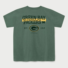 Green Bay Packers L&L '89 Classics NFL T-Shirt Green - Taass outlet