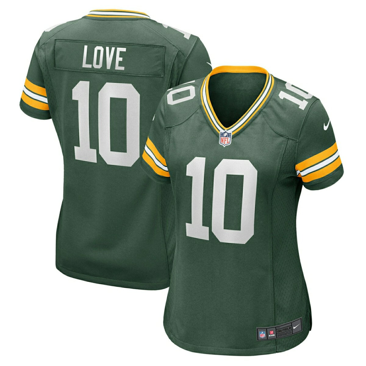 Jordan Love #10 Green Bay Packers Nike Game NFL Jersey Green (WOMEN'S) - Taass discount