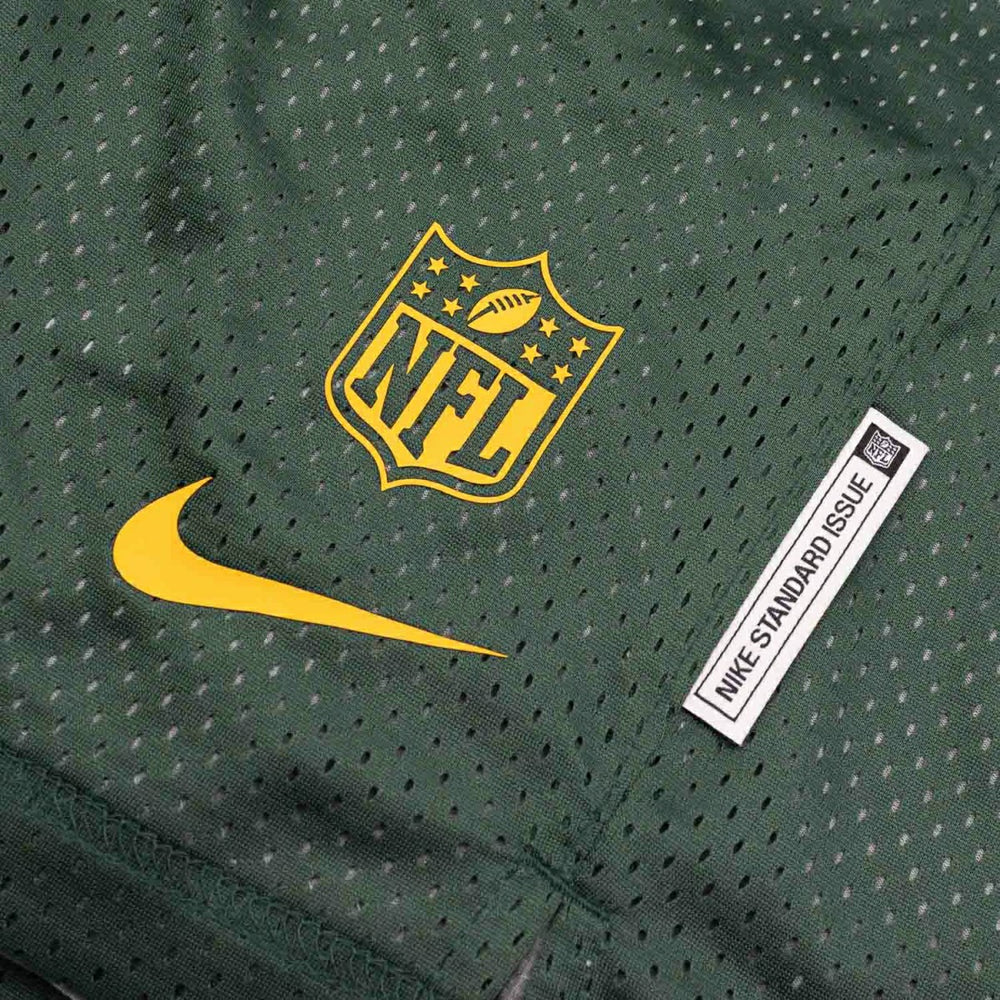 Green Bay Packers 2025 NFL Sideline Reversible Mesh Nike Dri-FIT Shorts Green - Taass for sale