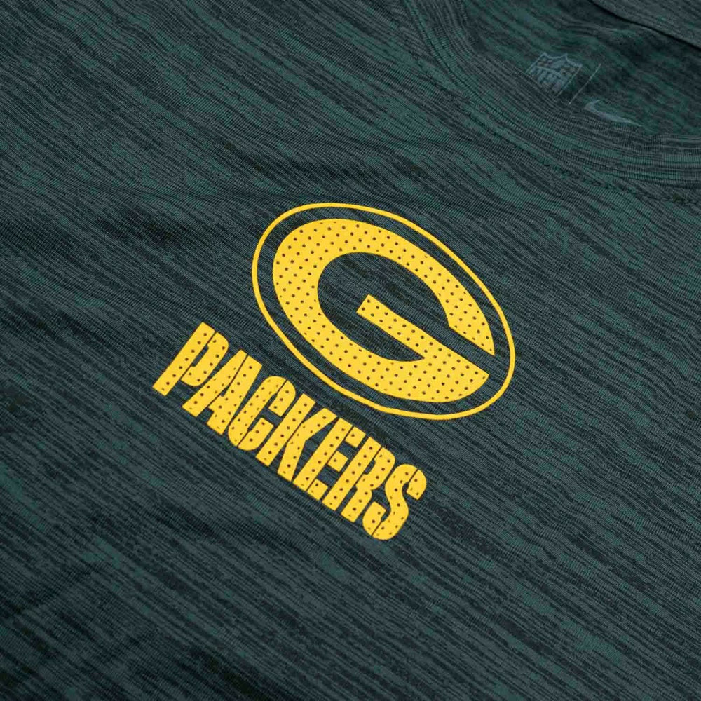 Green Bay Packers 2025 NFL Sideline Nike Velocity Performance T-Shirt Green - Taass discount