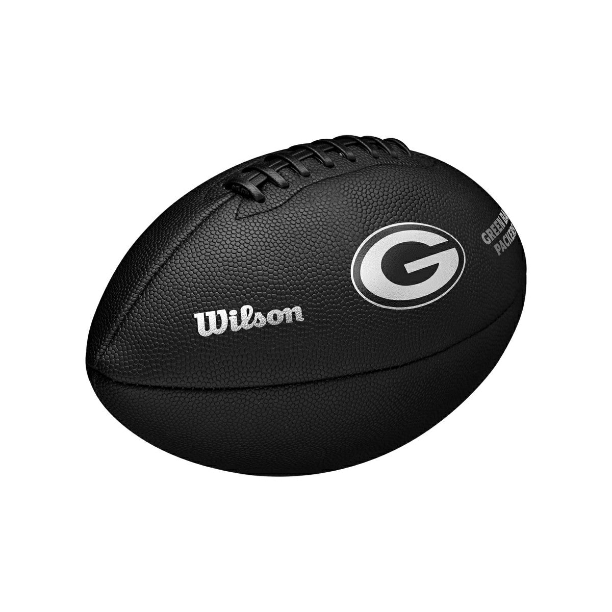 Green Bay Packers Wilson Metallic Premiere Full Size NFL Football - Taass sale