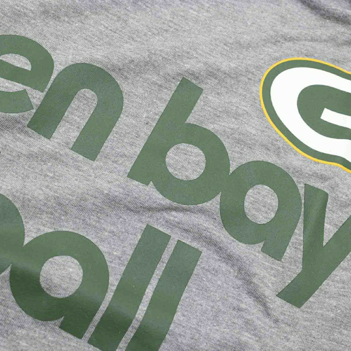 Green Bay Packers Nike Triblend Football NFL T-Shirt Gray (Women's) - Taass US