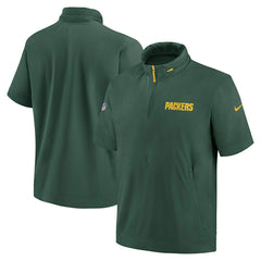 Green Bay Packers 2024 NFL Sideline Nike Lightweight Coach Jacket Green - Taass outlet