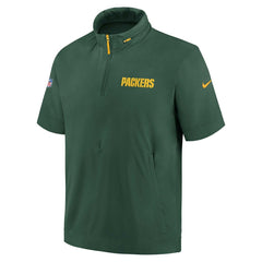 Green Bay Packers 2024 NFL Sideline Nike Lightweight Coach Jacket Green - Taass outlet