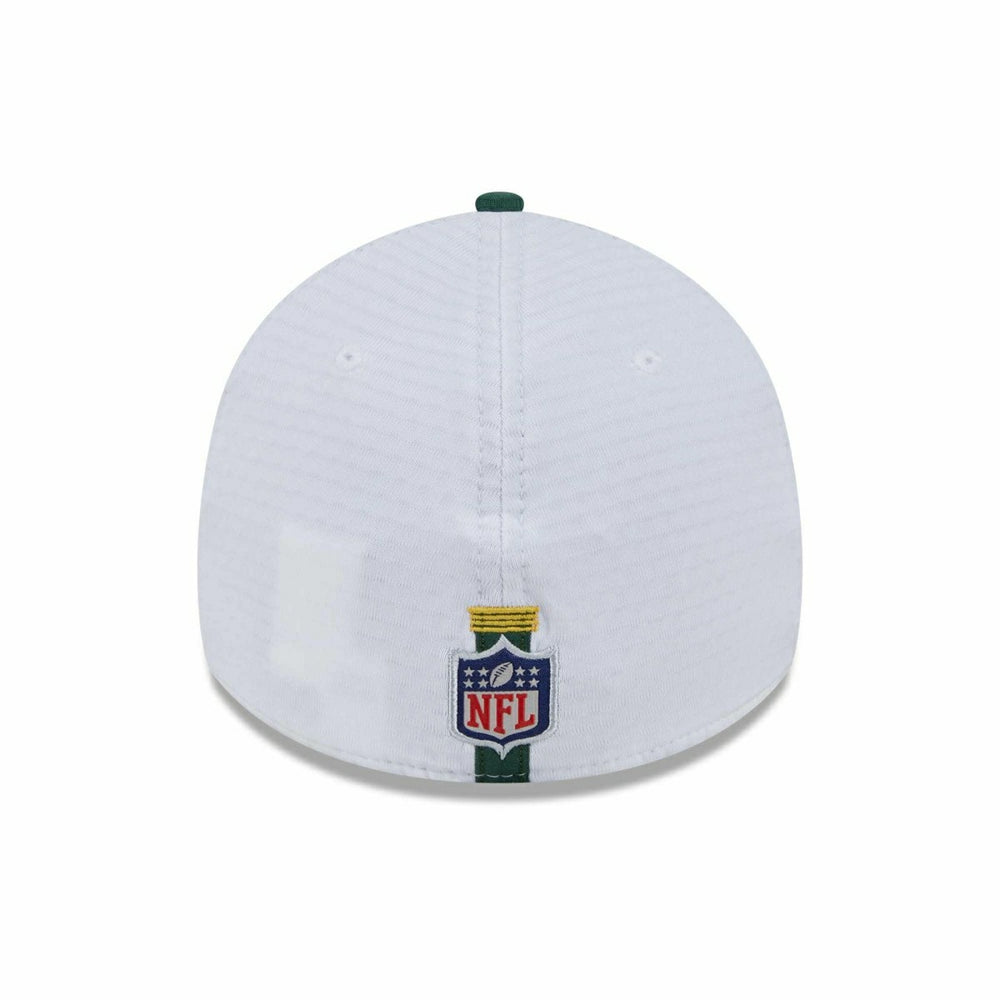 Green Bay Packers 2024 NFL Training Camp New Era 39THIRTY Flex Cap White - Taass US