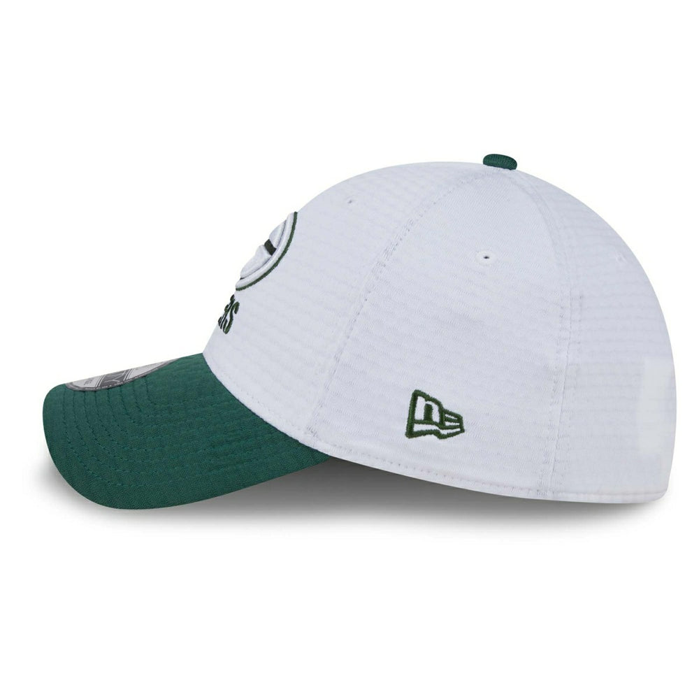 Green Bay Packers 2024 NFL Training Camp New Era 39THIRTY Flex Cap White - Taass US