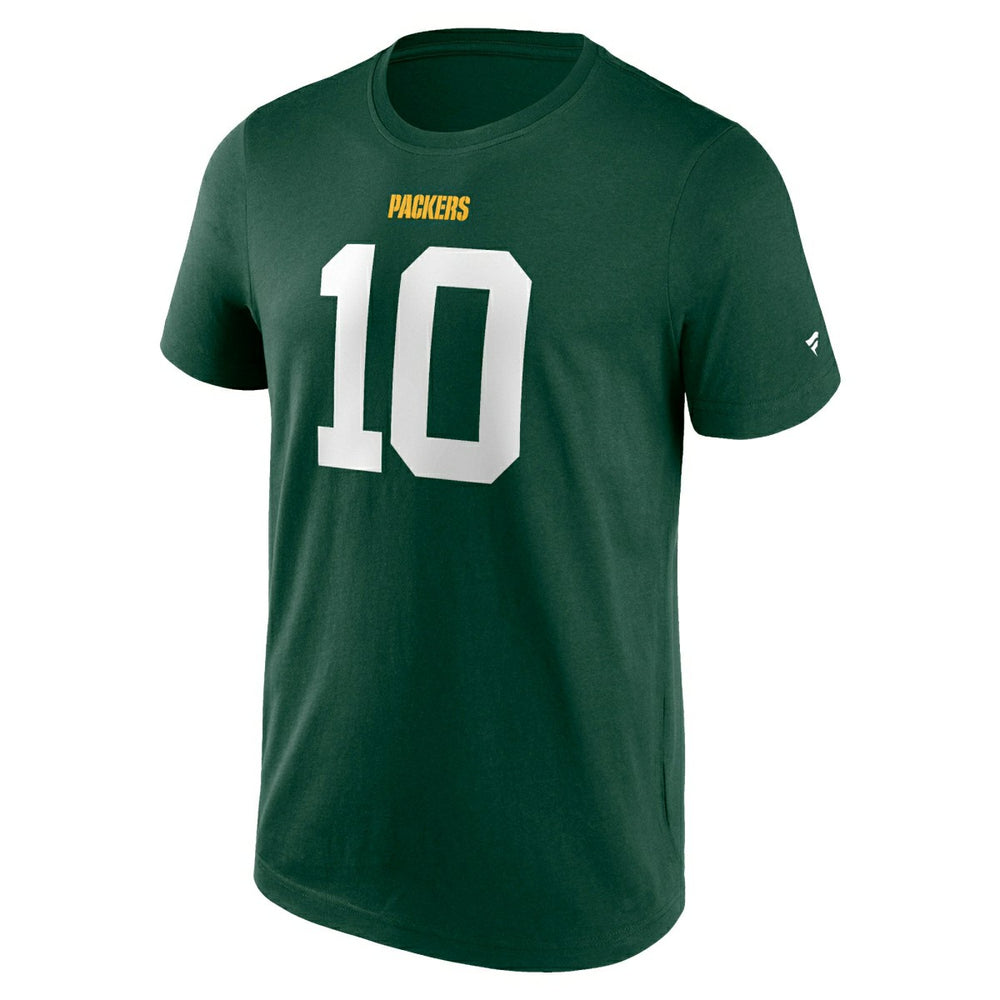 Jordan Love #10 Green Bay Packers Player NFL T-Shirt - Taass sale