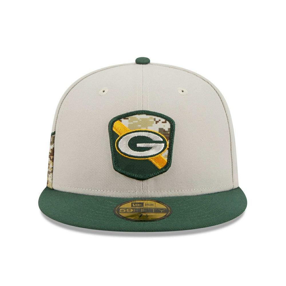 Green Bay Packers 2023 NFL Salute to Service New Era 59FIFTY Fitted Cap - Taass Online