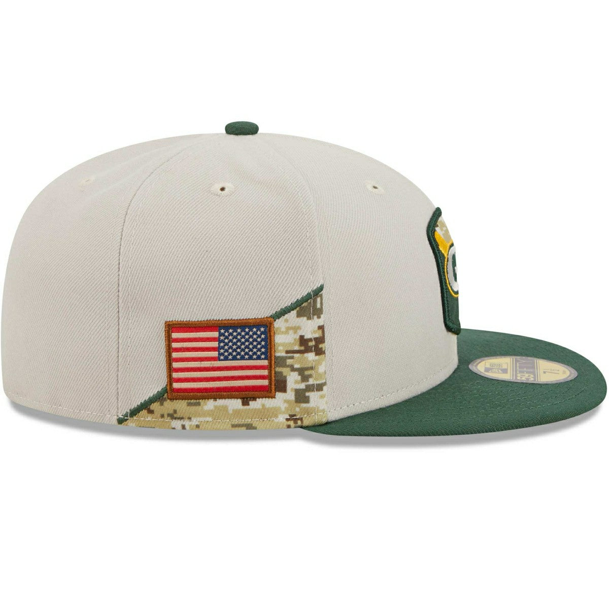 Green Bay Packers 2023 NFL Salute to Service New Era 59FIFTY Fitted Cap - Taass Online