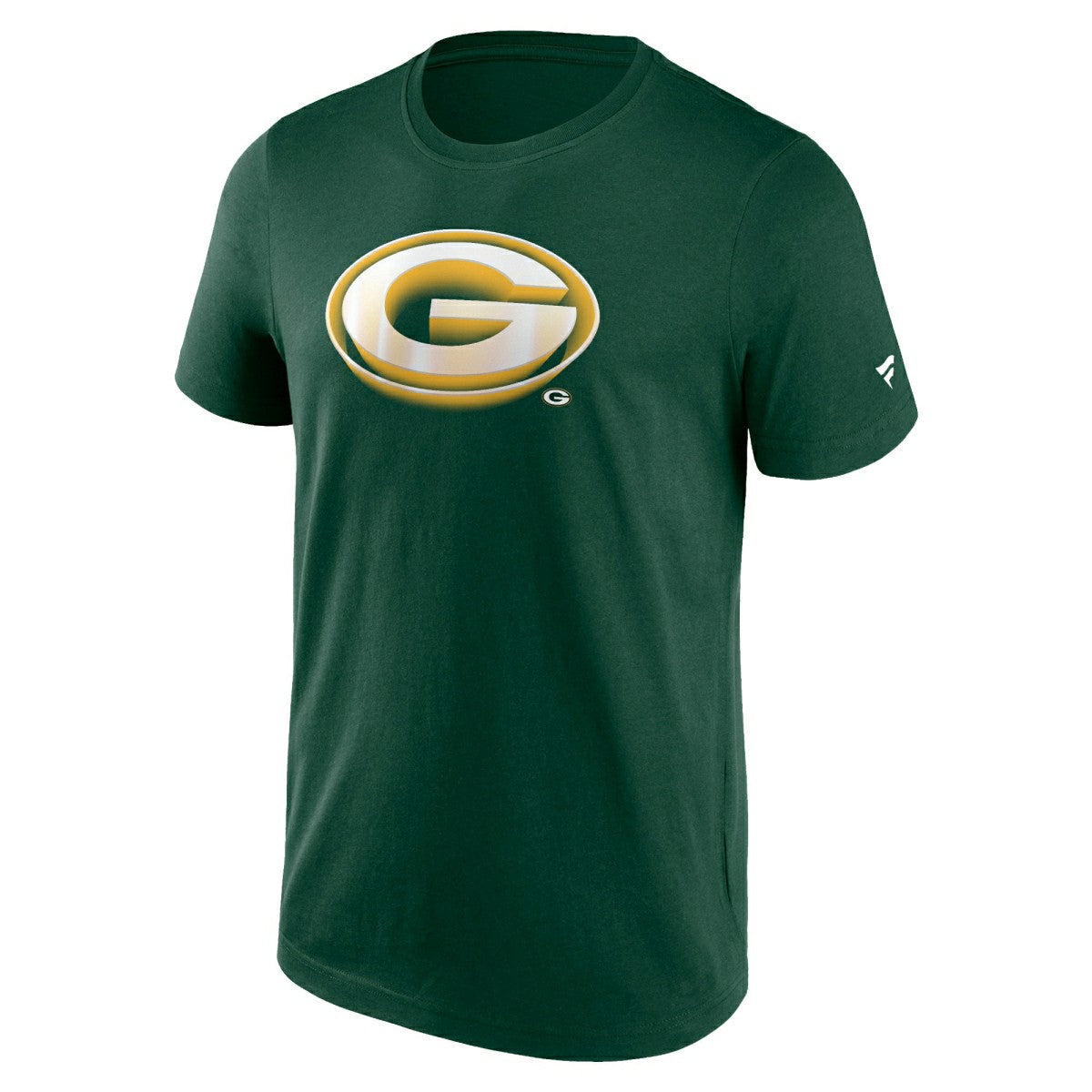 Green Bay Packers Chrome Logo NFL T-Shirt - Taass discount