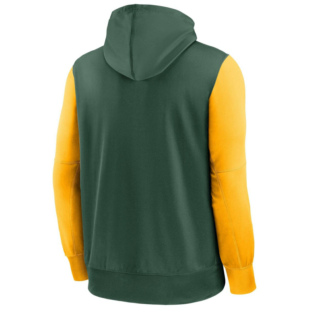 Green Bay Packers Two-Tone Nike Therma NFL Full-Zip Hoodie - Taass US