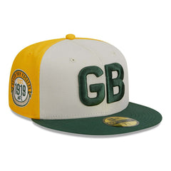 Green Bay Packers Historic 2023 NFL Sideline New Era 59FIFTY Fitted Cap - Taass US
