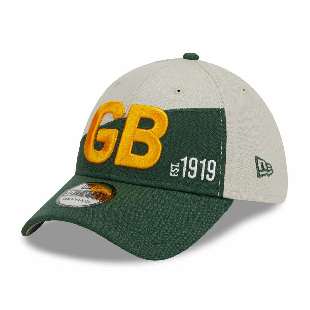 Green Bay Packers Historic 2023 NFL Sideline New Era 39THIRTY Flex Cap - Taass on sale