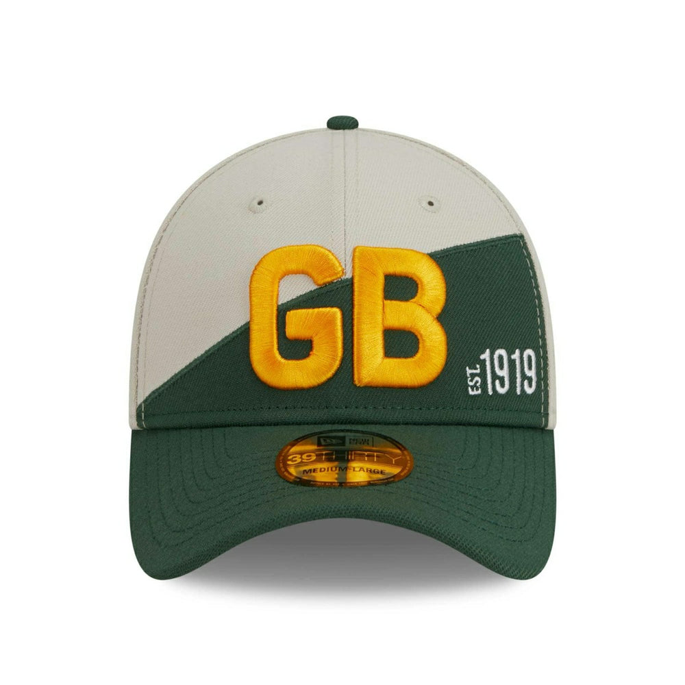 Green Bay Packers Historic 2023 NFL Sideline New Era 39THIRTY Flex Cap - Taass on sale