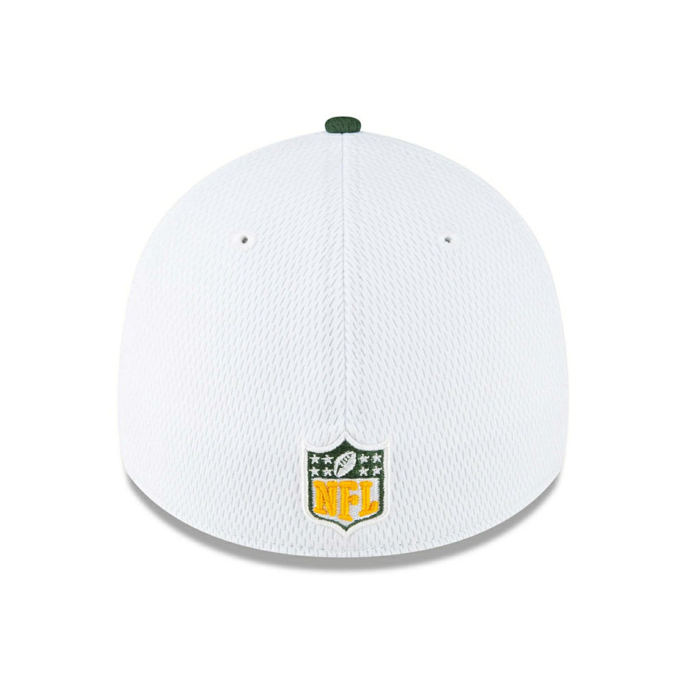 Green Bay Packers On Field 2023 NFL Sideline New Era 39THIRTY Flex Cap White - Taass for sale