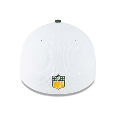 Green Bay Packers On Field 2023 NFL Sideline New Era 39THIRTY Flex Cap White - Taass for sale
