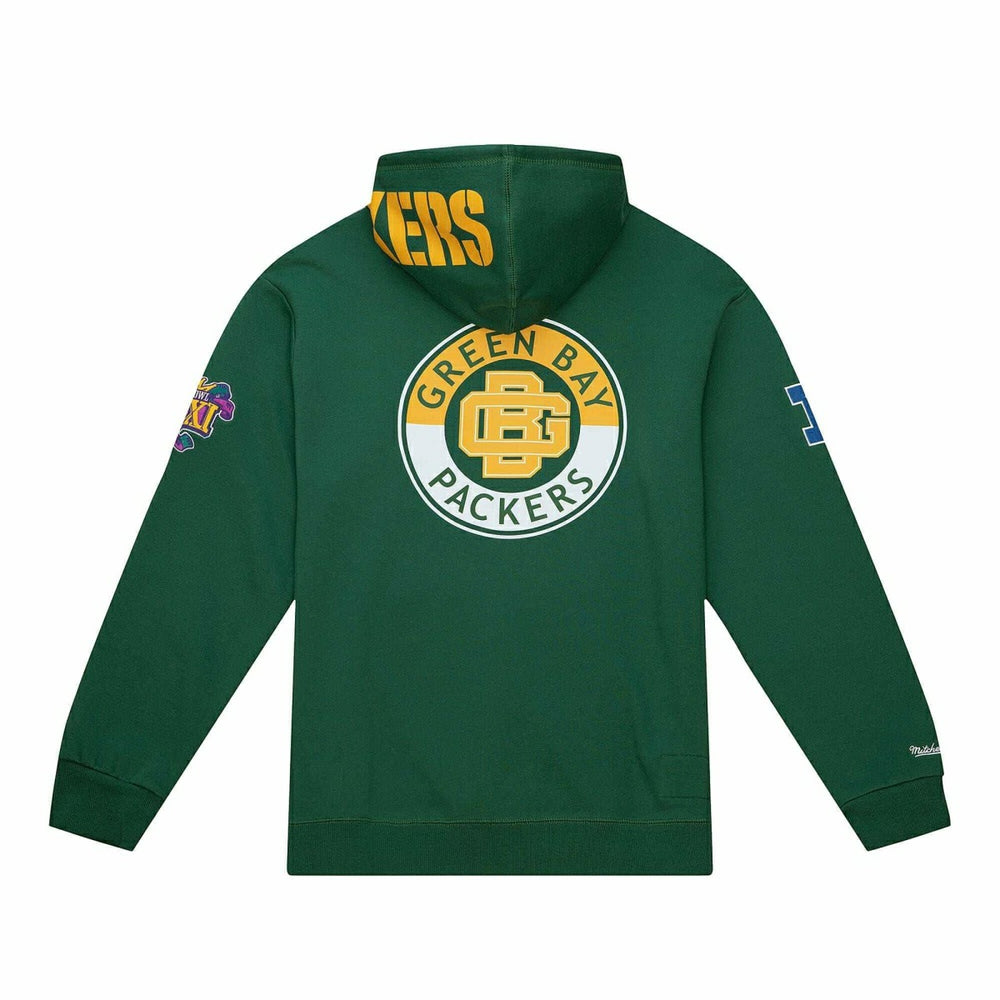 Green Bay Packers City Collection Mitchell & Ness NFL Hoodie Green - Taass US
