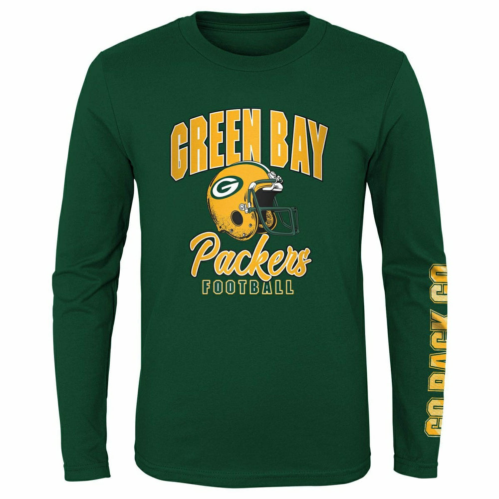 Green Bay Packers Game Day 3-in-1 Combo NFL Shirt (YOUTH) - Taass sale