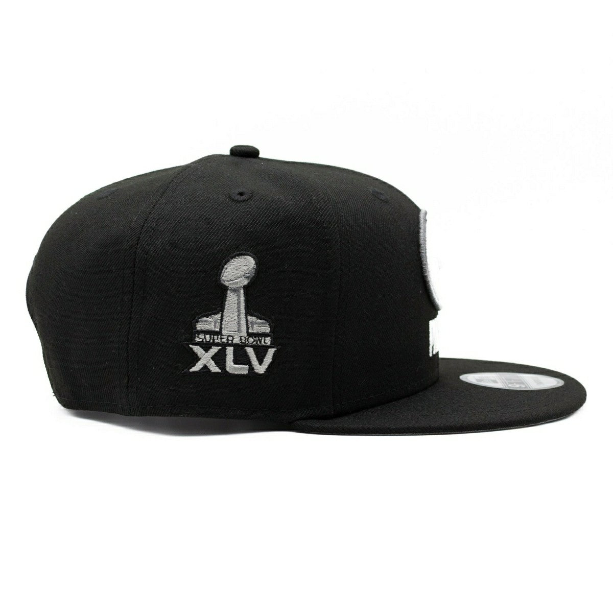 Green Bay Packers Super Bowl XLV New Era 9FIFTY Snapback NFL Cap Black - Taass discount