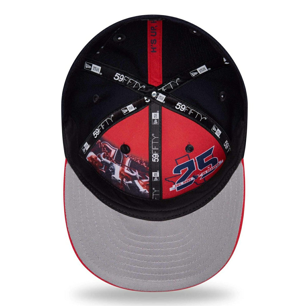 Houston Texans "H" 2026 NFL Draft Pre-Curved 59FIFTY Fitted Cap - Taass on sale