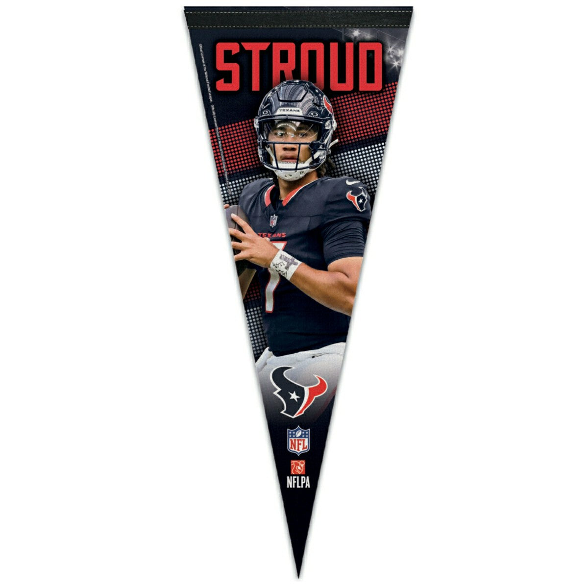 C.J. Stroud Houston Texans Player Premium WinCraft NFL Pennant - Taass sale