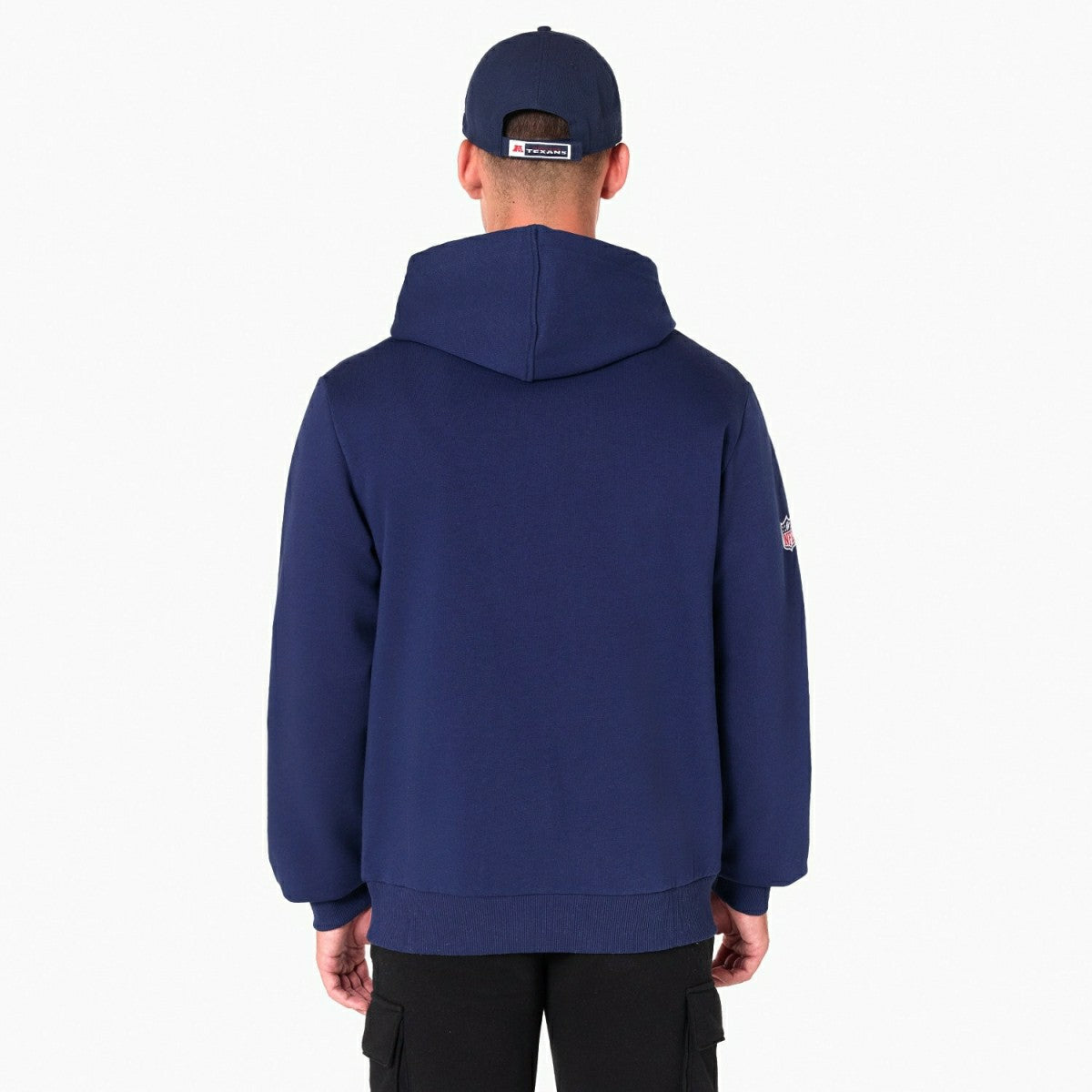 Houston Texans Logo Hoodie NFL Sweatshirt Navy - Taass discount