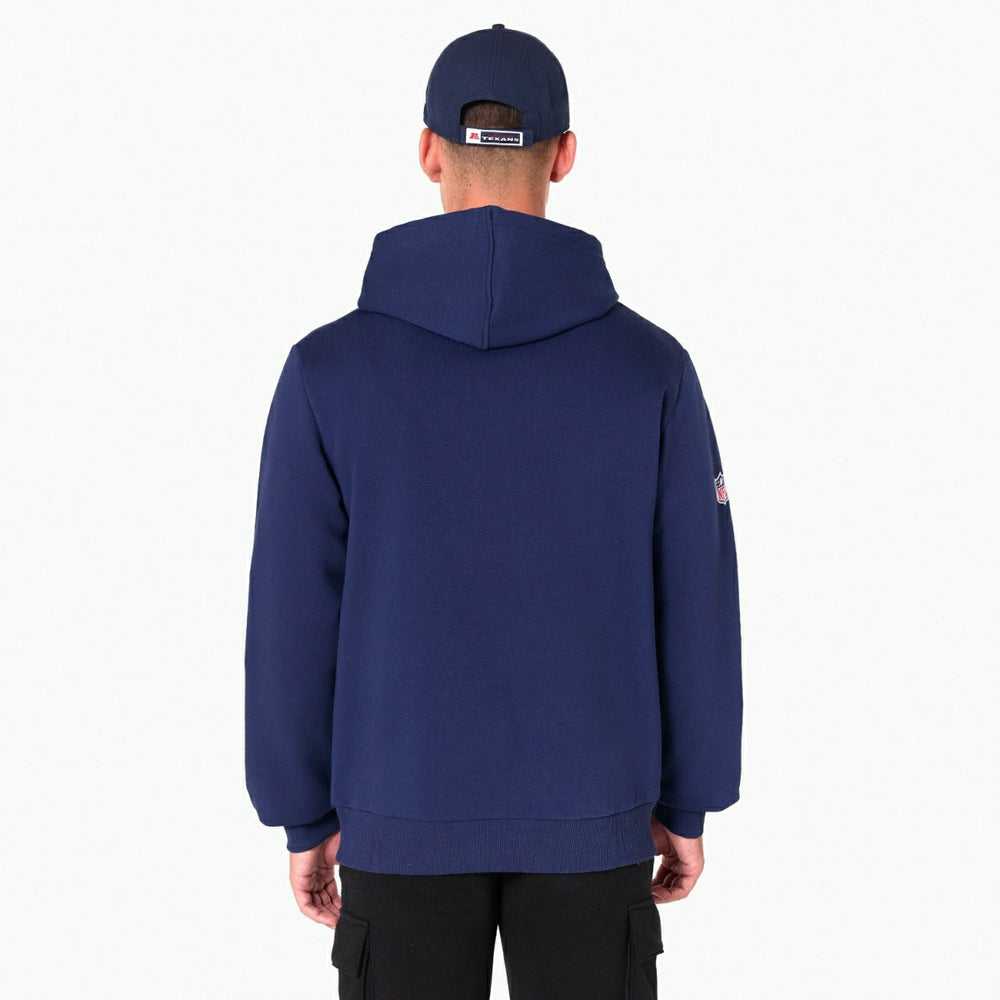 Houston Texans Logo Hoodie NFL Sweatshirt Navy - Taass discount